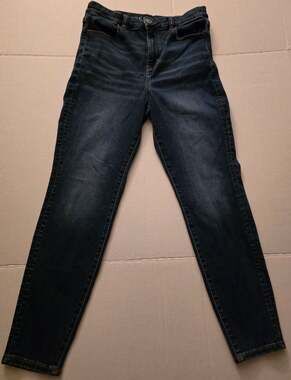 American Eagle Curvy Hi-Rise Jegging Dark Wash Denim Jeans